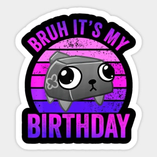 Dandy's World Birthday _ Pebble Birthday Dandys World Girls Sticker